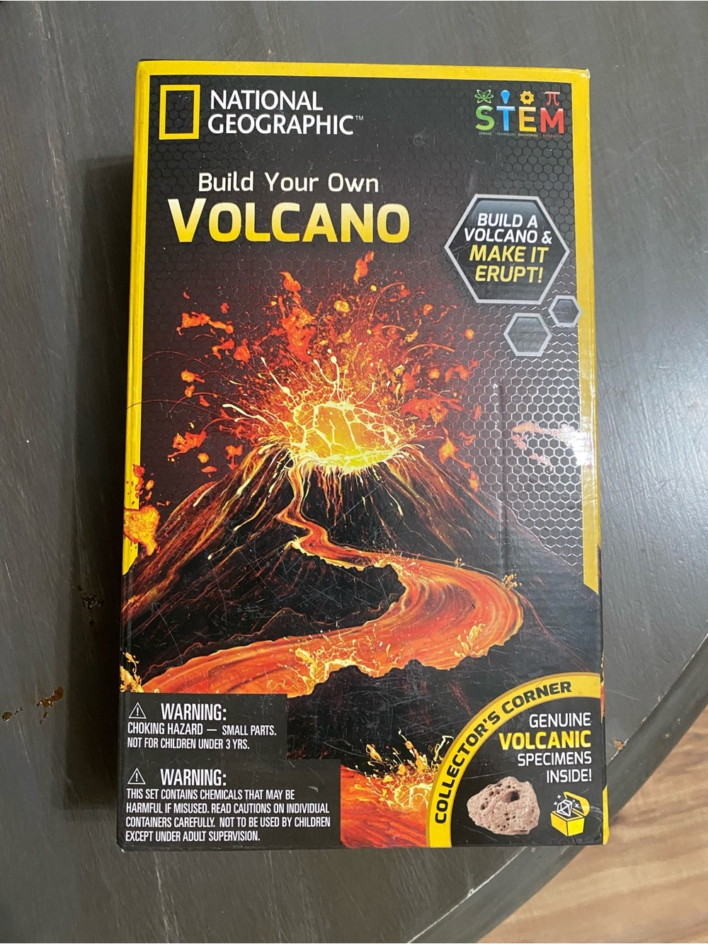 National Geographic Build Your Own Volcano Kit